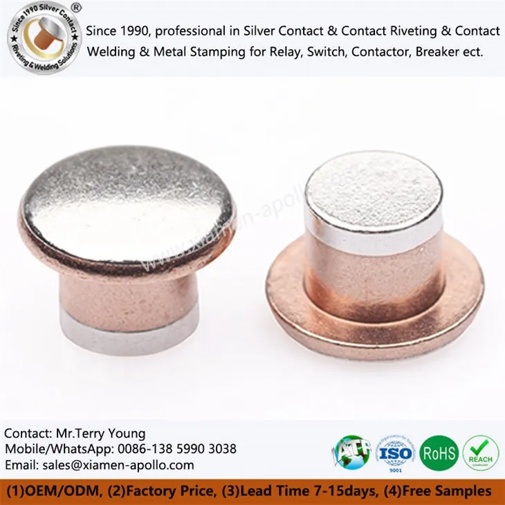 Trimetal Electric Silver Contacts Trimetal Electric Silver Contacts