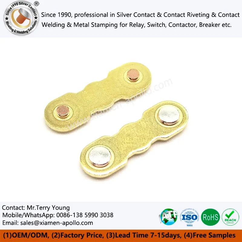 Static Contact Brass Terminal for AC Contactor Switch Static Contact Brass Terminal for AC Contactor Switch