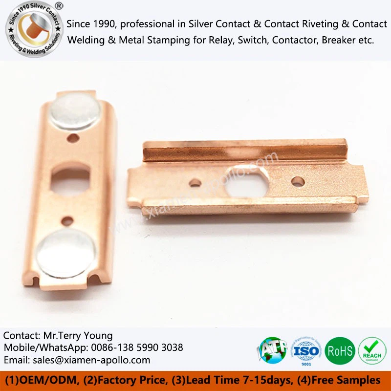 Flash Welding Silver Contact