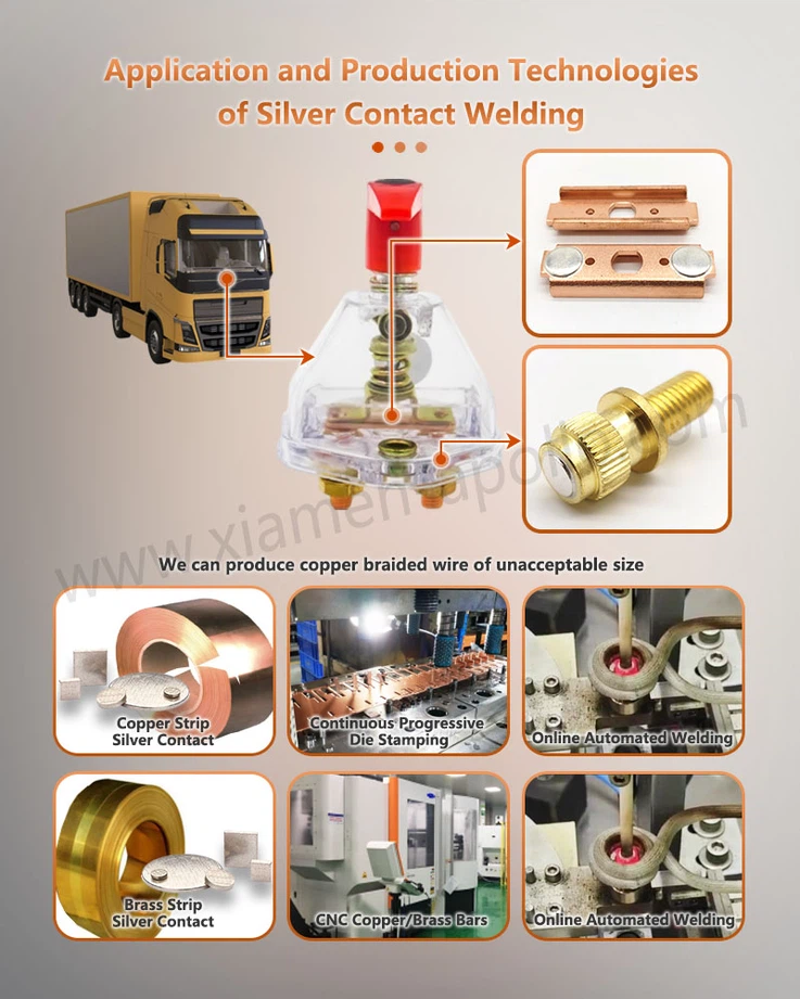 Application and Production Technologies of Silver Contact Brazed Assemblies Application and Production Technologies of Silver Contact Brazed Assemblies