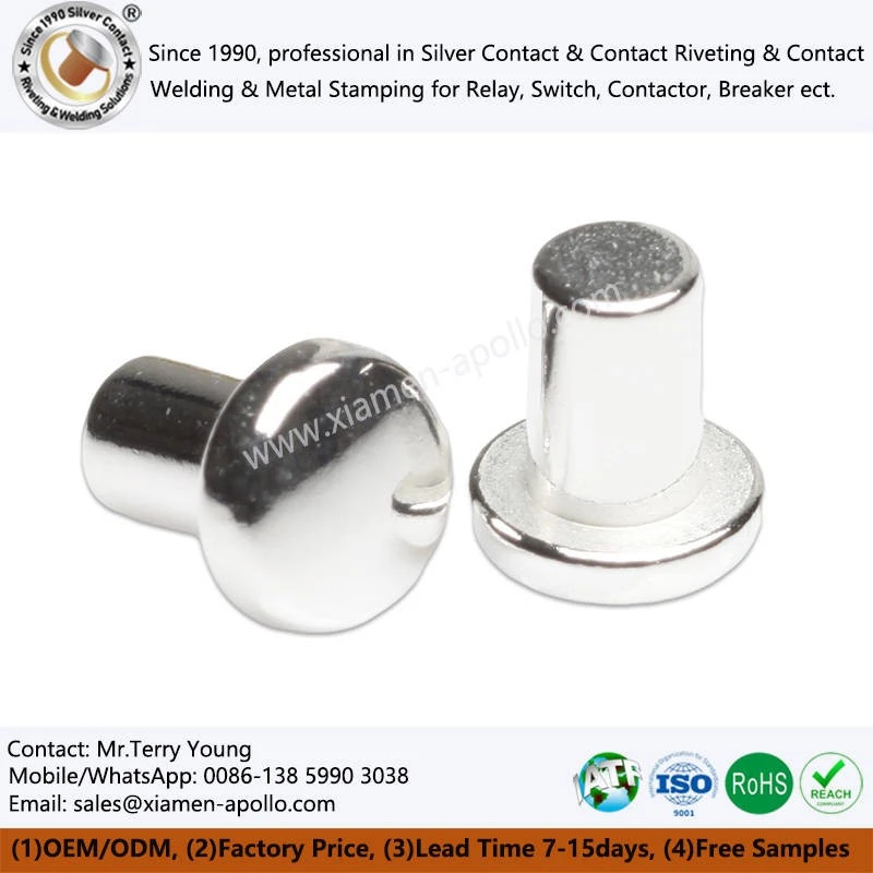 Mono metal Contact Rivet Mono metal Contact Rivet