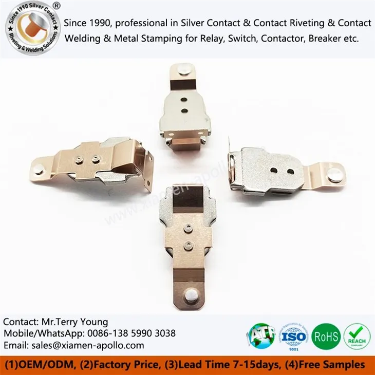 Beryllium Copper Electrical Riveting Assembly