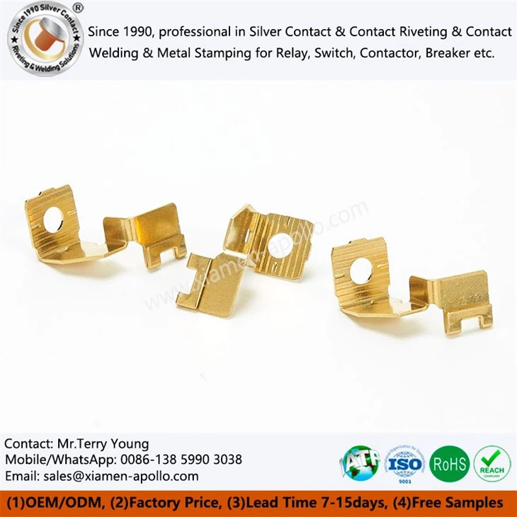 Brass Pressed Contacts for Electrical Sockets
